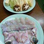 魚料理 克政 - てっちり＆野菜