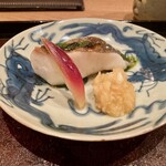 茜坂大沼 - ●焼物「真魚鰹の炭火塩焼き」