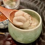 茜坂大沼 - ●八寸「山形県産天然香茸と鱈の白子の茶碗蒸し」