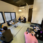 やまびこ弁天 - 座敷席風景。