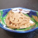 鮨・割烹 清瀧 - 蓮根きんぴら