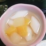 鮨・割烹 清瀧 - デザート