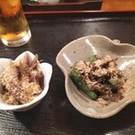 ひと椿 - ・小鉢２種