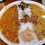 カレイヤー - ビーフと豆のカレー　990円