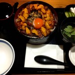 274122312 - 雲丹と鰻のひつまぶし　特上　6930円