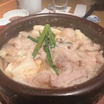 吟醸マグロ - 寒い夜は、ぷりぷり牛もつ煮！
