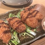 吟醸マグロ - 牡蠣フライ！