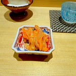 鮨 一 - イカ塩辛