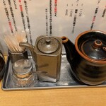 とんかつ けい太 - 卓上