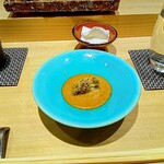 鮨 一 - 鮑の肝ソース