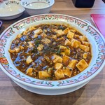 餃子の王将 蓮田店 - 麻婆豆腐。作りたての料理は一つ一つの味がクリアですよね。出来合いのものはどうしても全ての味が馴染みきってしまいます