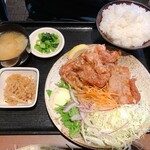 なかうらわ食堂 - 鶏の唐揚げ定食