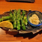 好富 - アスパラ湯引き