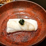 島津 - クエの酒蒸し