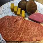 鉄板焼 石狩 - 白老和牛