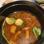 鉄板焼 石狩 - 赤出し