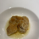 鉄板焼 石狩 - 白子のムニエル