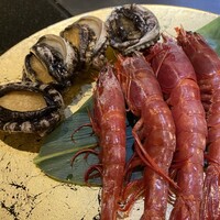 鉄板焼 石狩 - 鮑　カラビネーロ