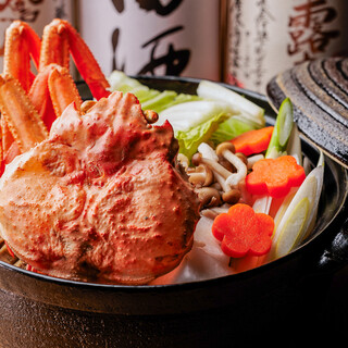 【蟹鍋】尽情享受蟹肉与高汤的美味