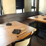 ヒツジ乃キ - テーブル席（個室としてもご利用可能です）