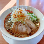 幸楽苑 - ブラックラーメン+トッピング