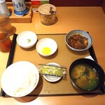 やよい軒 - ミニすき焼き朝食