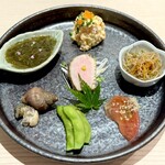 酒とごはん ちりん - 八寸  良いツマミになります(^^)