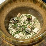 酒とごはん ちりん - 秋刀魚とキノコの土鍋ごはん