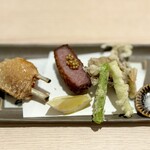 酒とごはん ちりん - 揚げ物3種