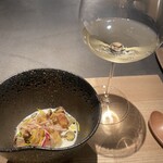 山形座 瀧波 - 土垂芋　三陸産ホタテ