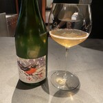 山形座 瀧波 - 尉鶲　オレンジワイン　瀧波さんからすぐ近くのワイナリーのもの