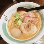 自家製麺 麺屋 利八 - 酒粕らぁめん特トッピング(1300円)