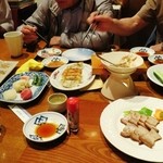 ロペ倶楽部 和食レストラン - 再訪：焼き豚・バーニャカウダー・餃子・お新香