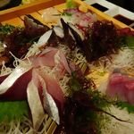 丸秀鮮魚店 - お刺身盛り合わせ6種