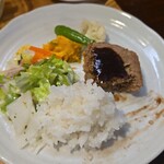 キッチン ブルー グローブ - 最後のワンプレート