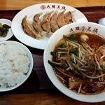 大阪王将 - 料理写真:スタミナラーメンセット