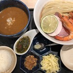 麺屋一燈 - オマール海老のビスクつけ麺+剝き海老