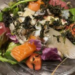 和さび - 紫白菜が珍しい