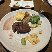 知喜多 横浜西口店 - サーロインかフィレが選べます。これはサーロイン！