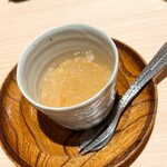 礒田 - デザートの洋梨のコンポート