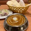 Happy Kitchen - 温玉キーマカレー。ディナータイムでもセットで1,000円ぐらい