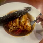 カフェ ナカクラ - スパイシーカツカレー