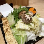 焼肉すき焼き 純 - 野菜も新鮮