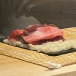 鮨 塩釜港 銀座 極 - まぐろ