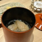 鮨 塩釜港 銀座 極 - お椀