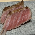 鮨 塩釜港 銀座 極 - 大トロステーキ