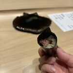 鮨 塩釜港 銀座 極 - ネギトロ巻き