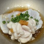 鮨 塩釜港 銀座 極 - 白子とクエ