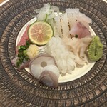 夜木 - 刺身盛り合わせ