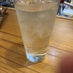 夜木 - 芋焼酎　ソーダ割り